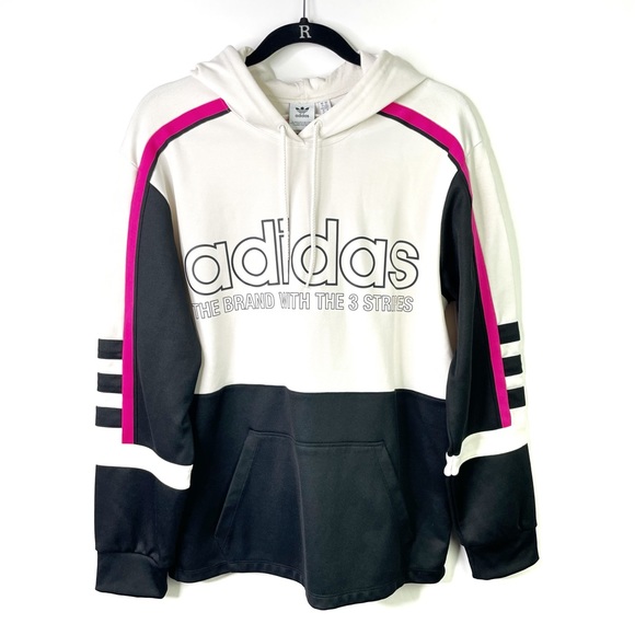 Adidas Originals Women's Racing Hooded Sweatshirt Oversized Hoodie Gorpcore - M - Picture 3 of 13